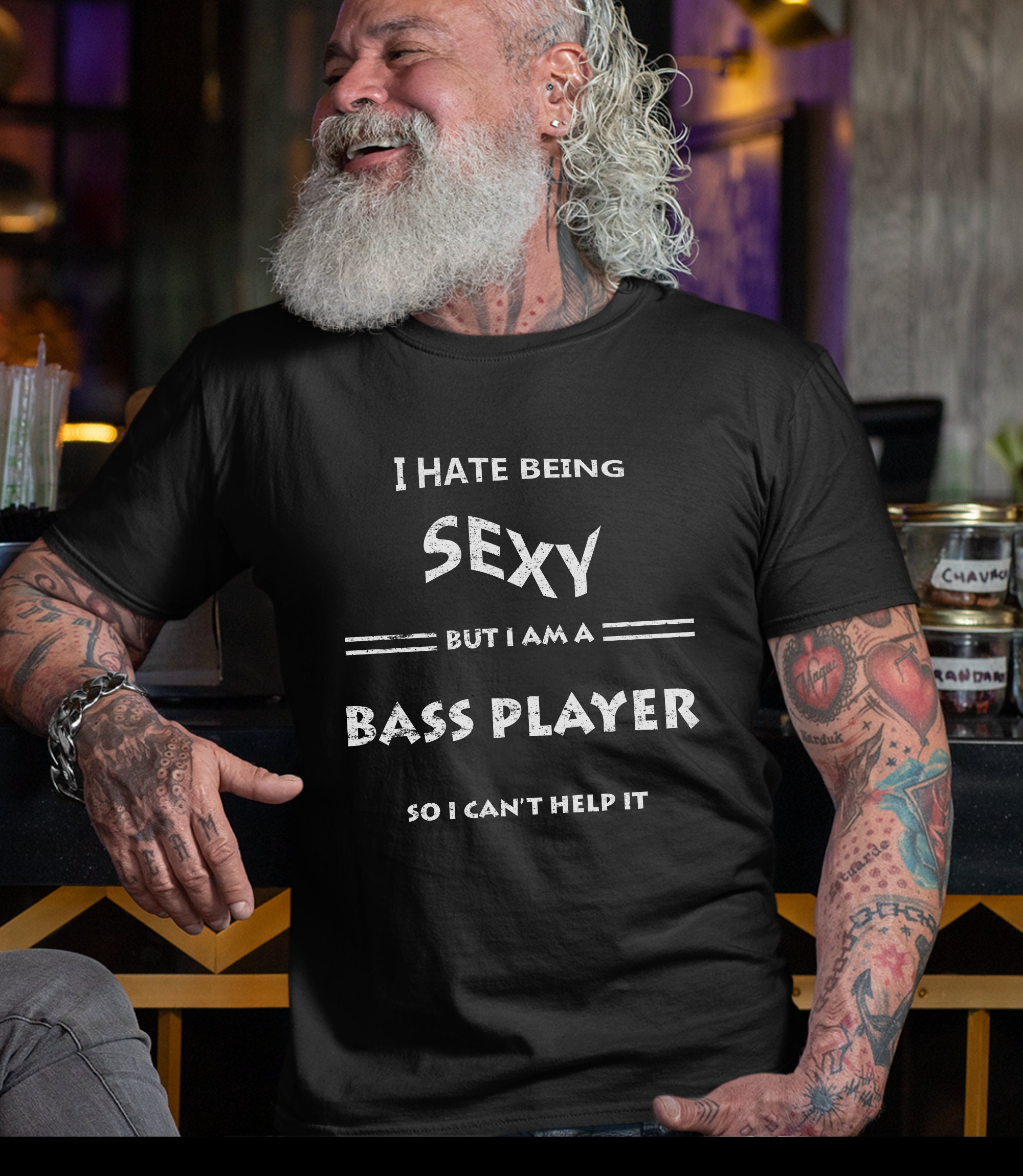Bass Player T-shirt, Bass Player Gifts, Bass Guitar T-shirt, I