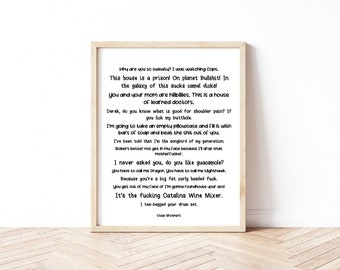 Step Brothers Printable - Quotes