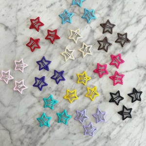 Pretty hair clips, Snap clips, Baby hair clips, Toddler hair clips, Fringe clips