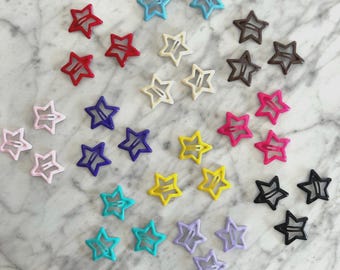 Pretty hair clips, Snap clips, Baby hair clips, Toddler hair clips, Fringe clips