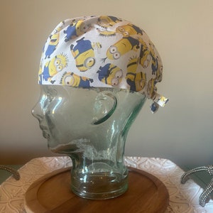 Minions Mens Surgical Cap/Scrub Cap/Scrub hat for men/scrub hats