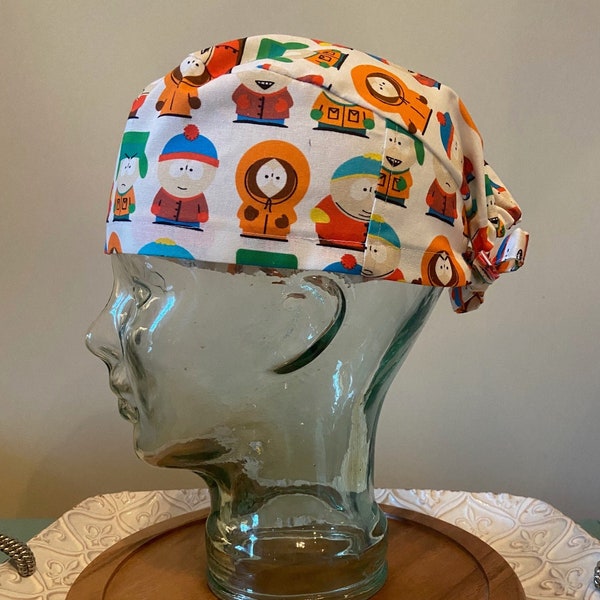 South Park Mens Surgical Cap/Scrub Cap/Scrub hat for men/scrub hats