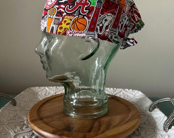 Alabama Graffiti Mens Surgical Scrub Cap