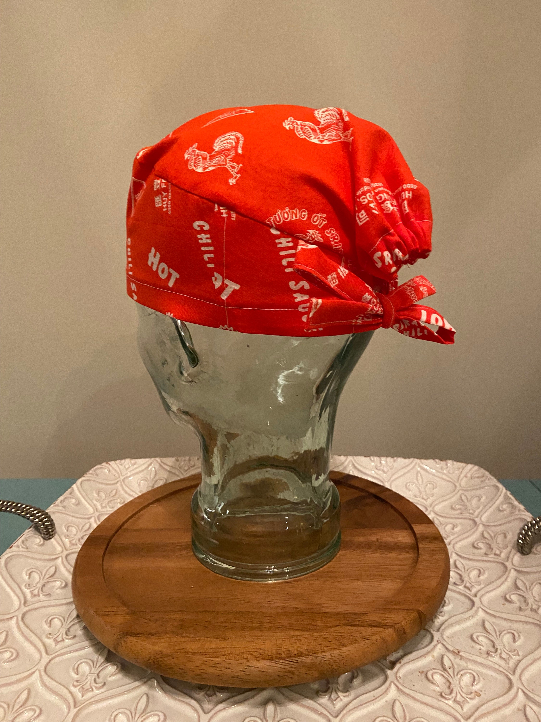 Sriracha Mens Surgical Cap/scrub Cap/scrub Hat for Men/scrub Hats Etsy
