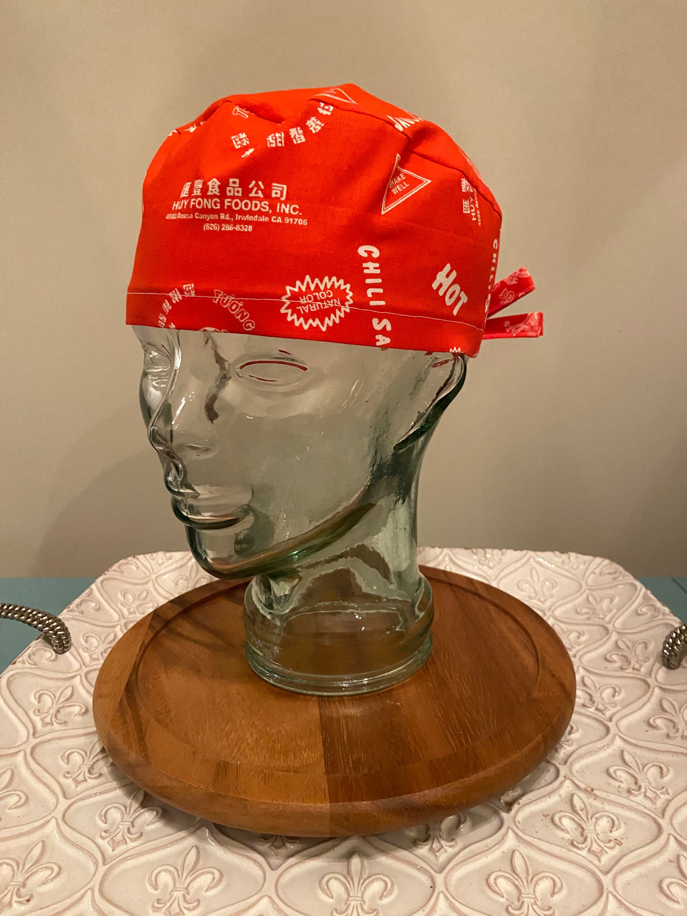 Sriracha Mens Surgical Cap/scrub Cap/scrub Hat for Men/scrub Hats Etsy