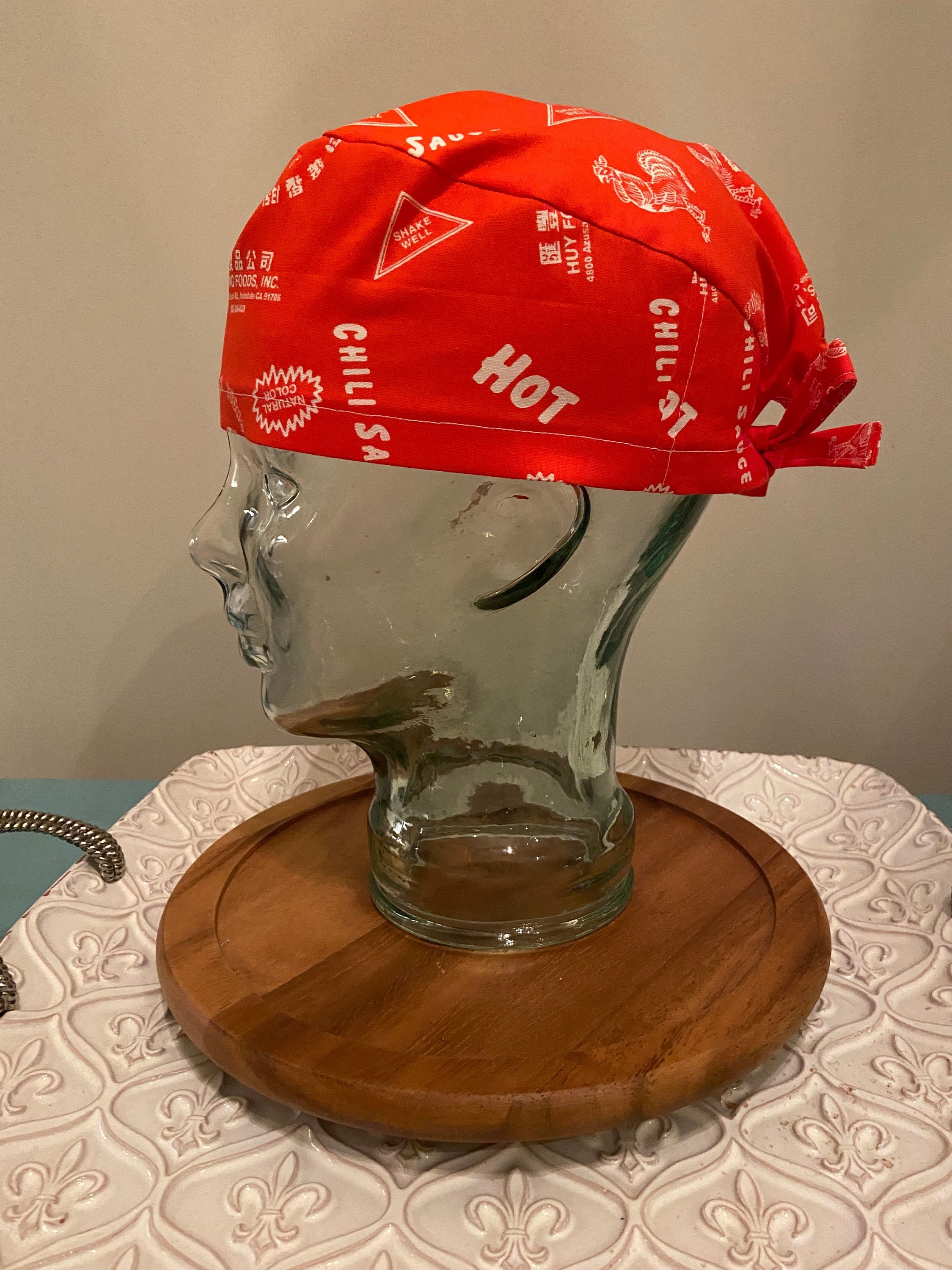 Sriracha Mens Surgical Cap/scrub Cap/scrub Hat for Men/scrub Hats Etsy