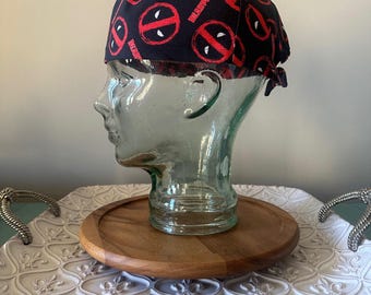 Deadpool Mens Scrub Cap: Surgical Hat for Men