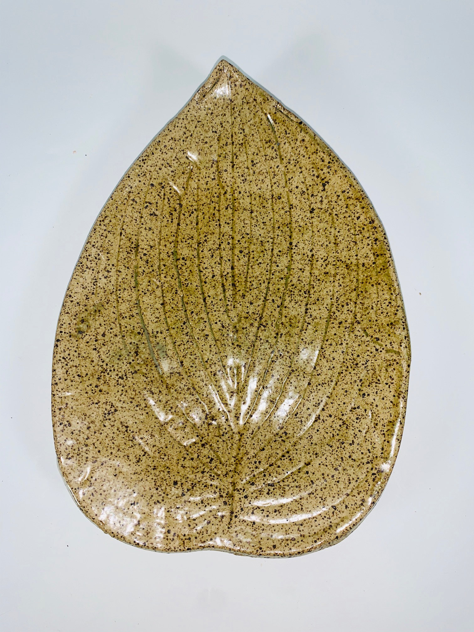 Hosta Leaf Appetizer Plates set of 4 Etsy