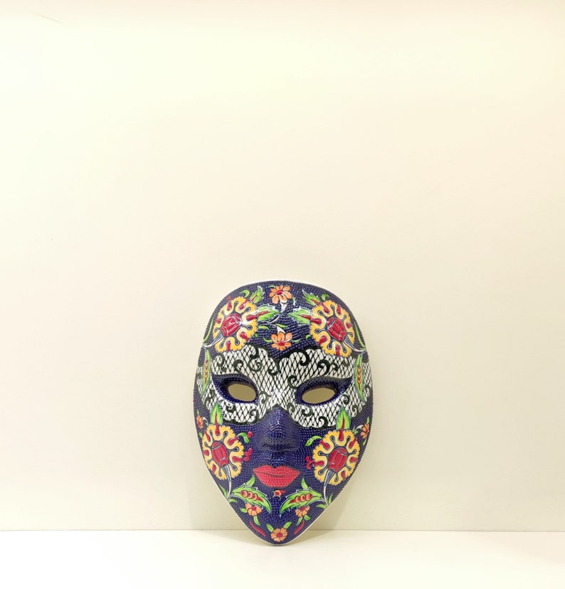 Handmade Mask Wall Hanging Mask Home Decor Ceramic Wall Art Etsy