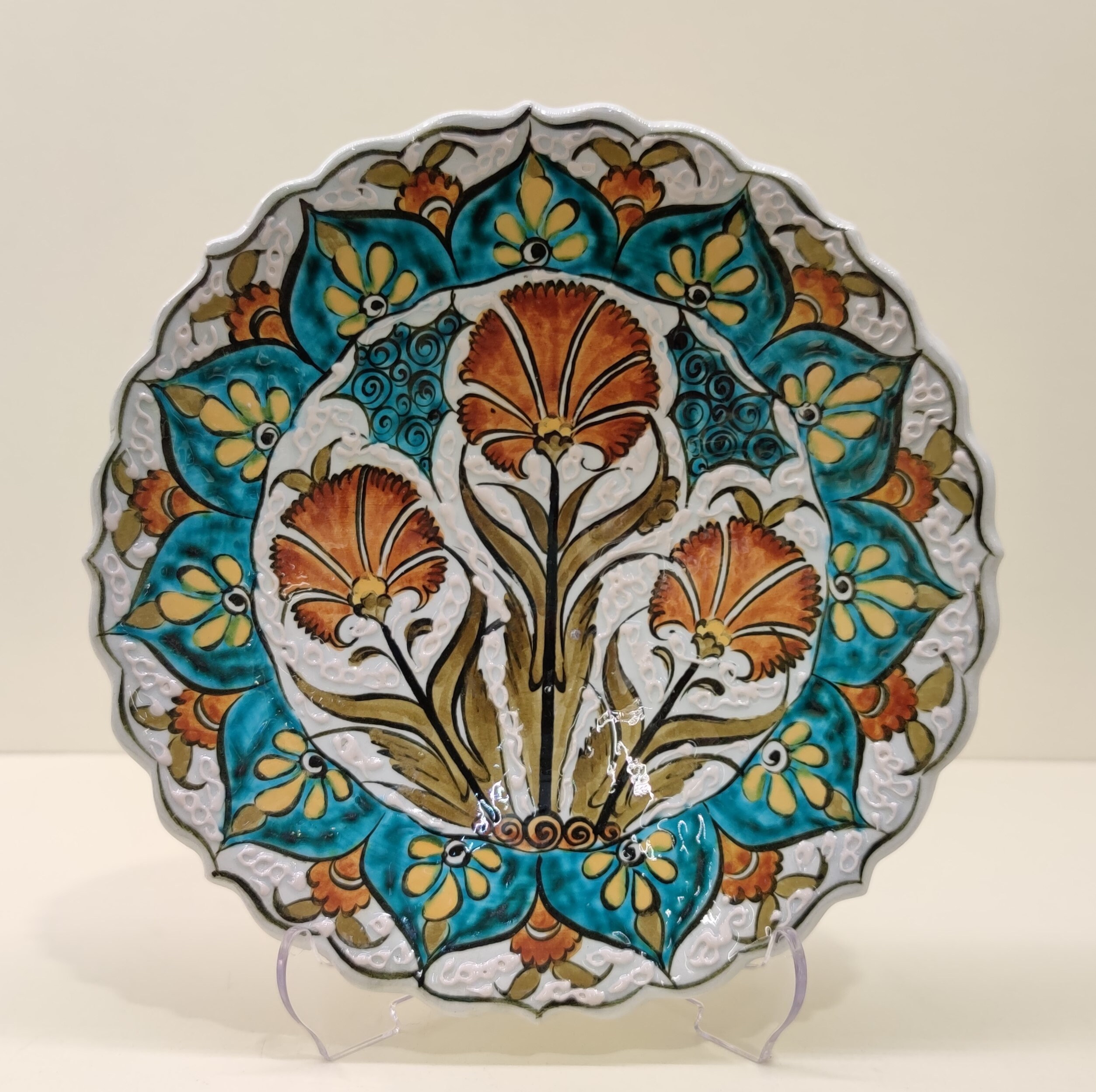 Turkish Wall Plate Colourful Wall Decor Decorative Plate for Etsy