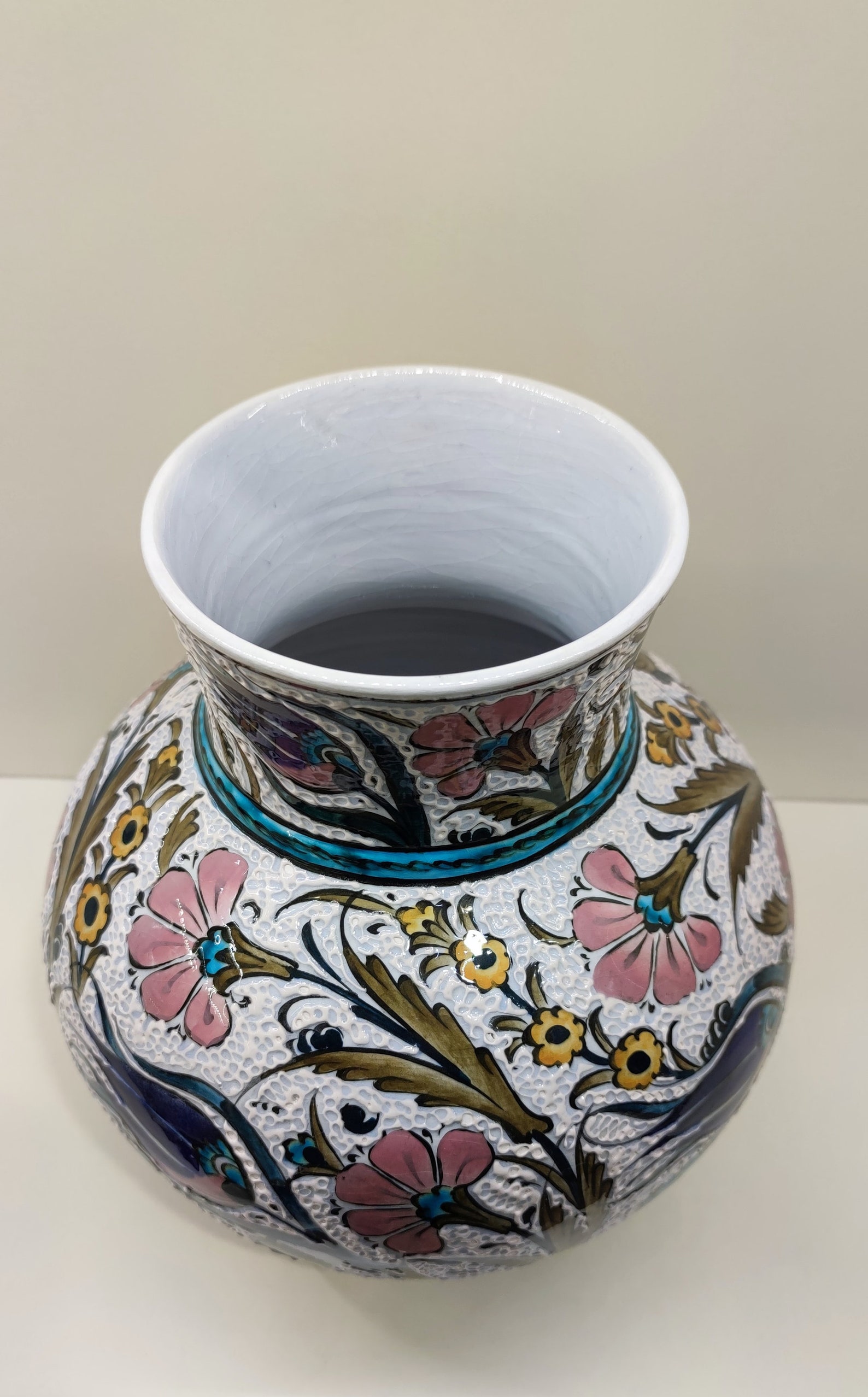 Ceramic Vase Turkish Vase Ottoman Vase Decorative Vase Etsy