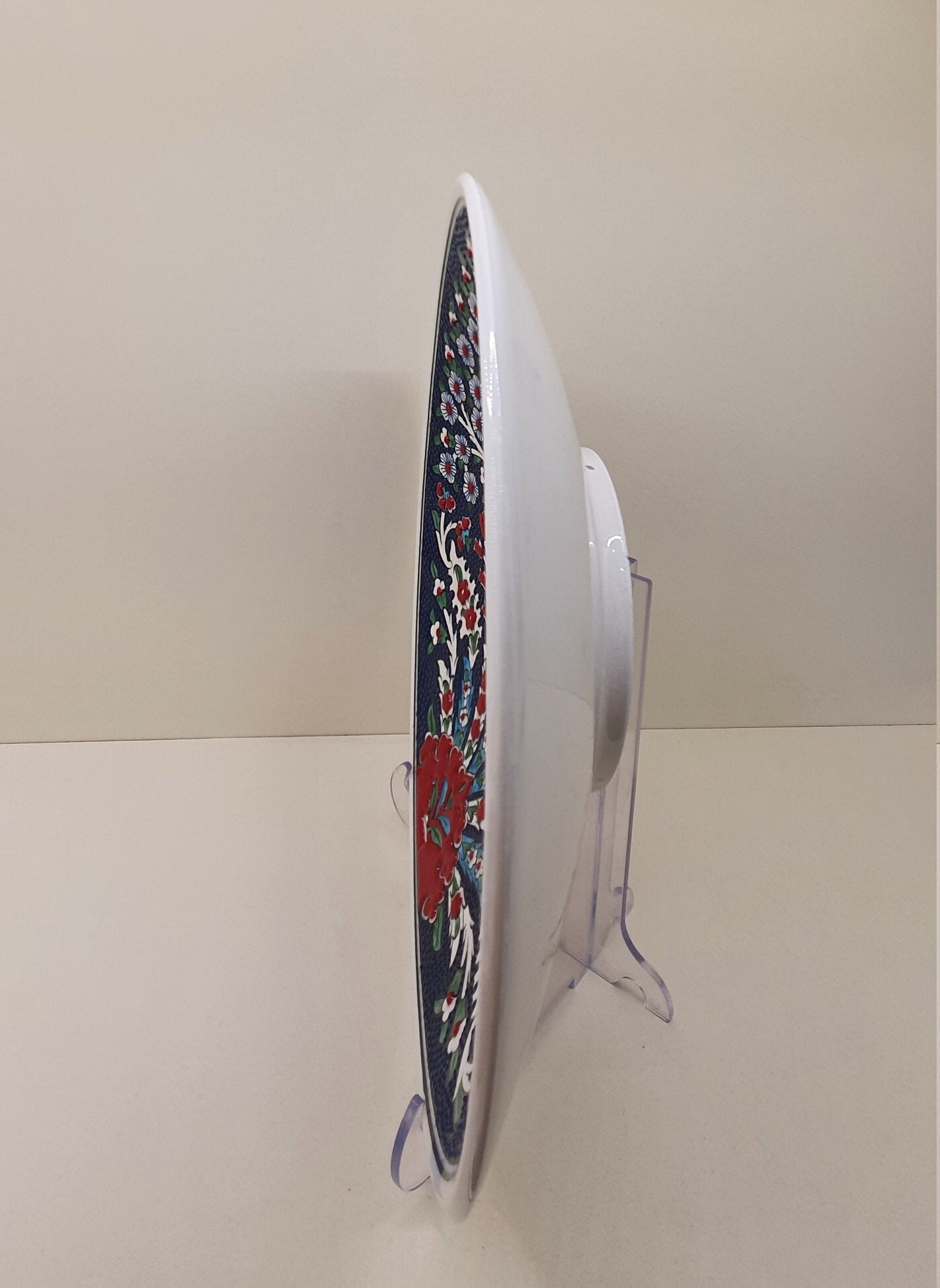 Decorative Plate Ceramic Plate Turkish Wall Plate Ceramic - Etsy