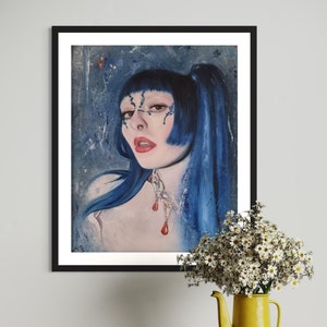 Ashnikko Pop Singer Art Print