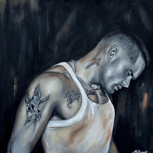 Liam Payne Original Oil Painting