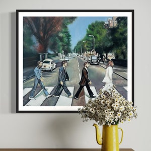 The Beatles Abbey Road Fine Art Print