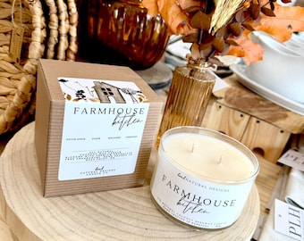 Autumn Scented Coconut Wax Candle 10oz