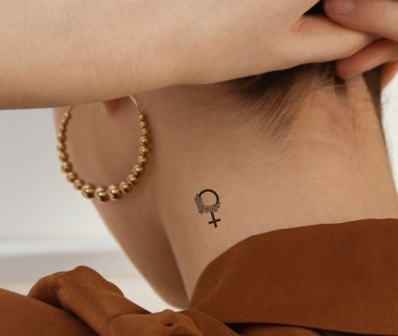 Feminist Female Sign Temporary Tattoo Sticker - OhMyTat
