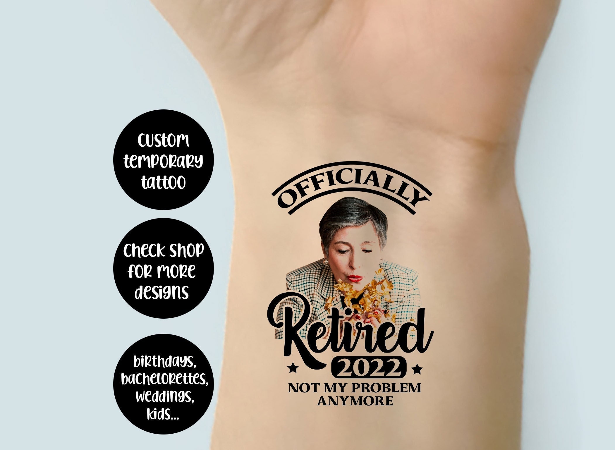 Retirement tattoo ideas