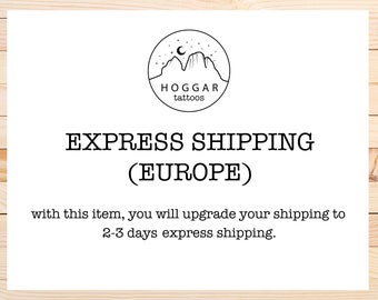 Livraison express Europe (2-3 jours depuis l'expédition)