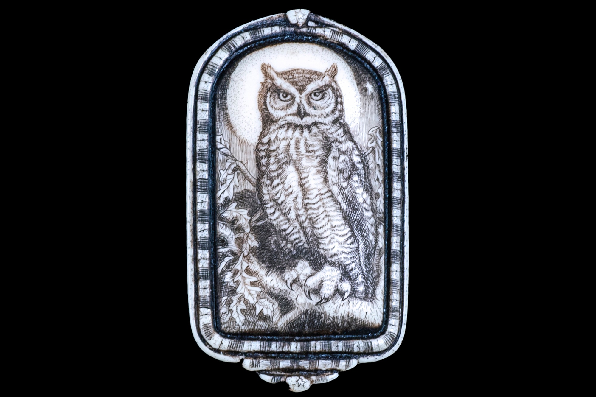 Owl Moon Pin/Pendant