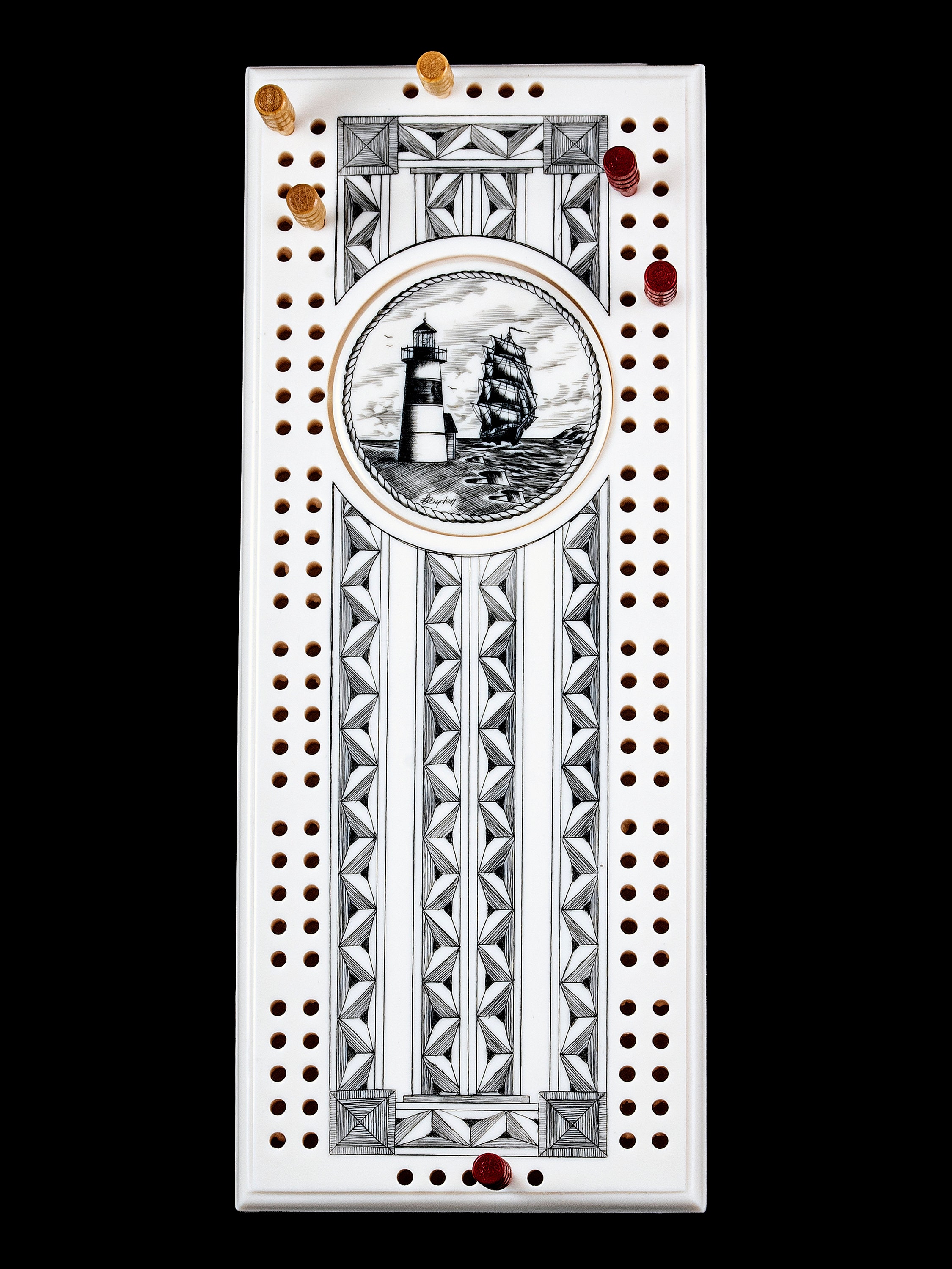 Ivory Cribbage Board for sale| 83 ads for used Ivory Cribbage Boards