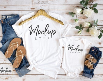 Download Mommy And Me Mockup Etsy