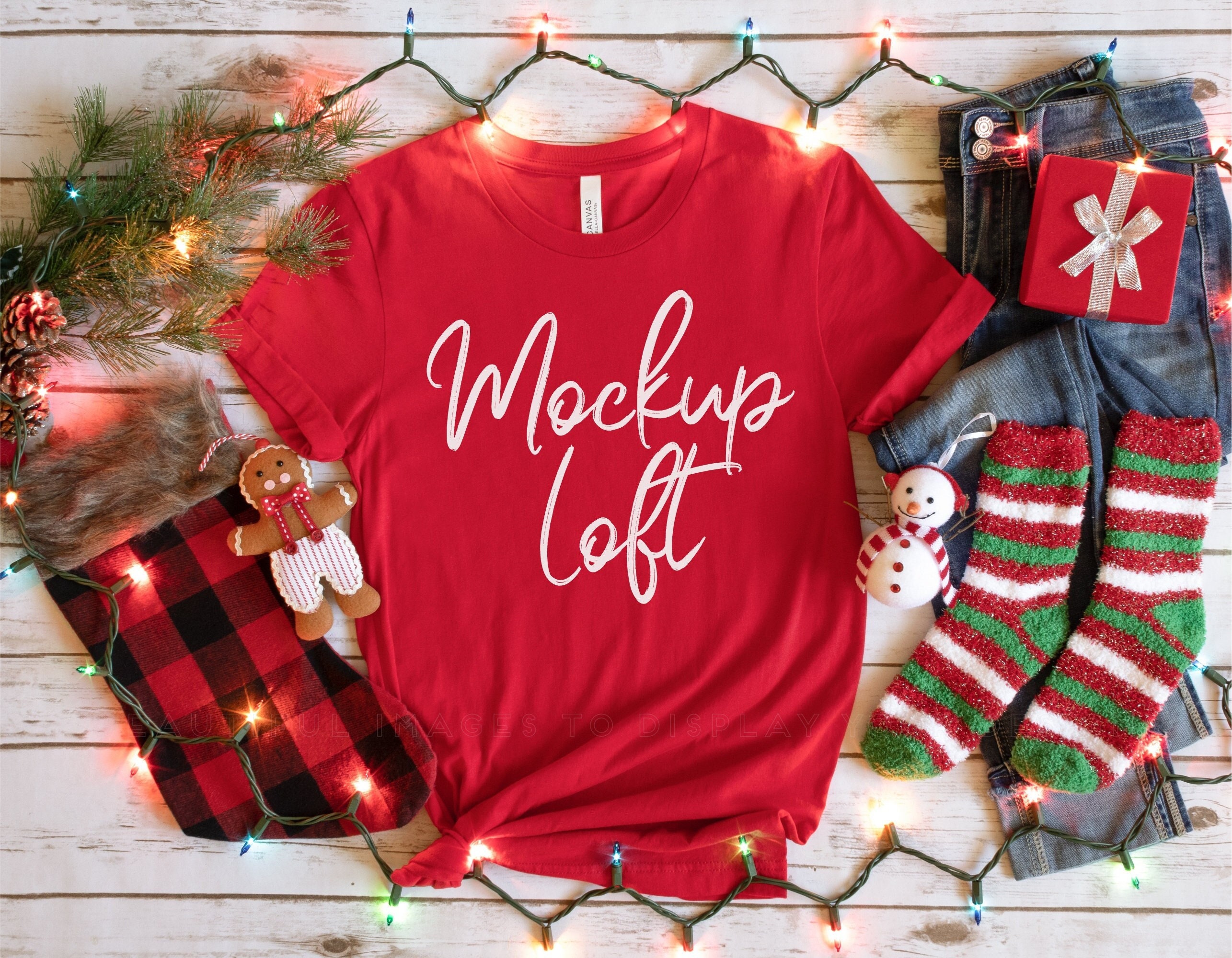 Bella Canvas 3001 Mockup Red Christmas T Shirt Mockup - Etsy bella-canvas-3001-mockup-red-christmas-t-shirt-mockup-etsy