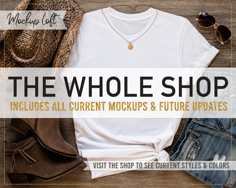 Mockup Bundle | The Whole Shop Pass | Includes all current mockups and future updates!