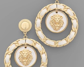 versace inspired earrings