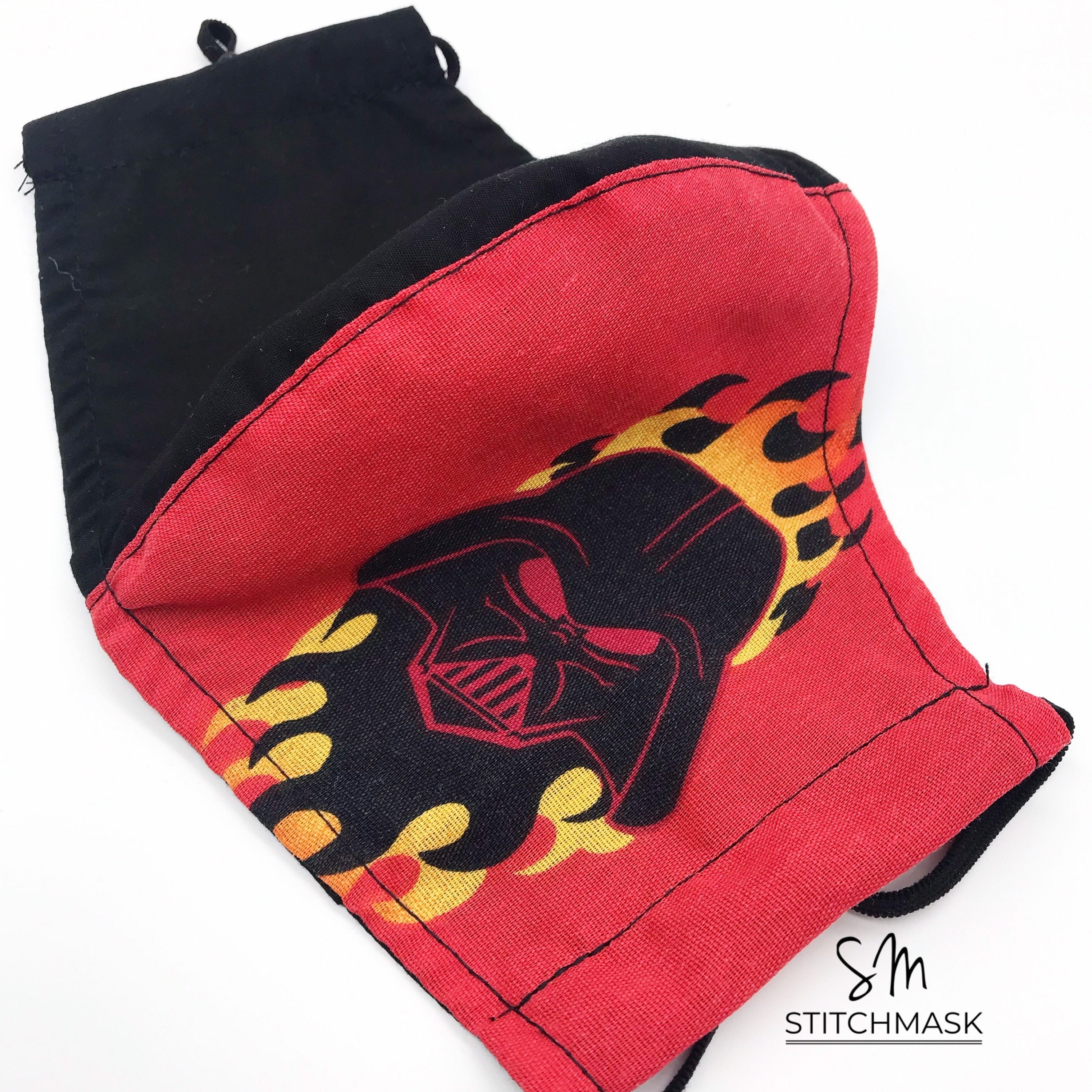 Rare Darth Vader Face Mask. Star Wars Adult Mask. 3 Layers - Etsy