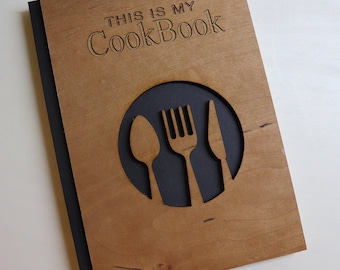 Libro di ricette personalizzato, libro di cucina personalizzato, ricette di famiglia, organizer da cucina, raccoglitore di ricette, regalo per lo chef