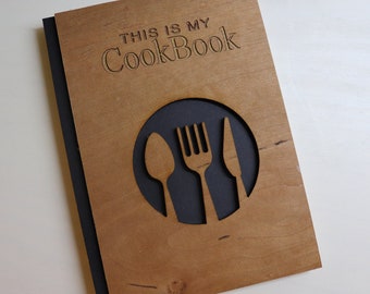 Personalized Recipe Book, Custom Cookbook, Family Recipes, Kitchen Organizer, Recipe Binder, Gift For Chef