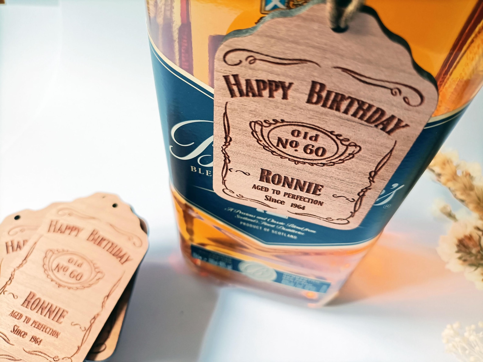 Custom Scotch Label Custom Whiskey Label - Black Whiskey Label - Birthday Whiskey Gift ...