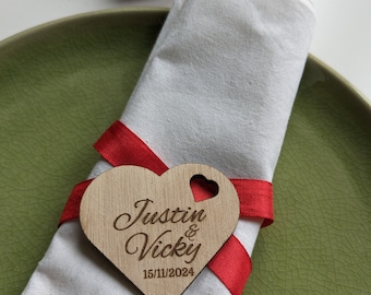 Personalized Custom Wood Tags, Custom Name - Logo Wood Tags, Wooden Craft Personalized Engraved Tag, Wooden Etched Gift Tags, Made to order