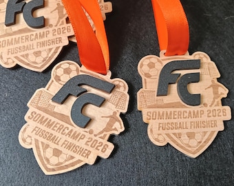 Personalized Wooden Medals – Laser Engraved Custom Awards