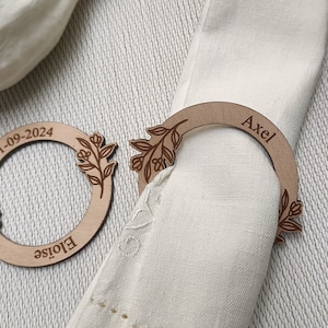 Anelli per tovaglioli personalizzati