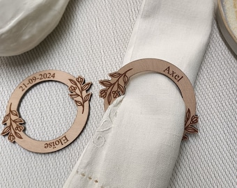 Personalized Napkin Rings