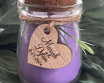 Étiquettes de mariage, étiquettes en forme de cœur personnalisées, étiquettes de remerciement, étiquettes en forme de cœur pour cadeaux de mariage, étiquettes cadeaux de remerciement personnalisées, étiquettes en bois