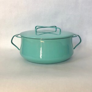 Rare XXL Dansk Kelly Green Stock Pot With Lid Kobenstyle 7 Qt