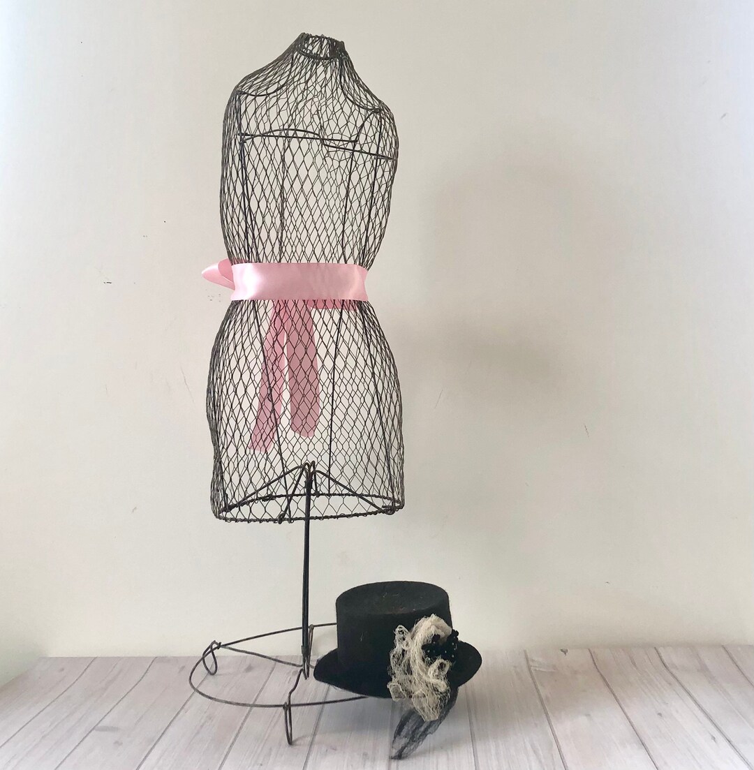 Charming 29 Tall Vintage Wire Dress Form Mannequin on Etsy