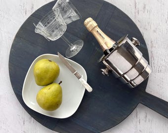 vintage half bottle or split champagne or ice bucket, wine chiller, cocktail party, drinks for 2