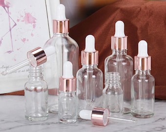 Download 30ml 1oz Matt Natural Bamboo Frosted Glass Dropper Bottles Etsy