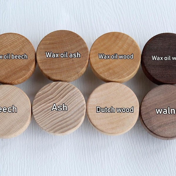 Boho Nursery Drawer Pull, Nature Wooden Knob Handle, beech knob, dresser knobs, round contemporary wood knob, Drawer Knob Pulls Handle