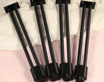 4X Moderne Möbelbeine, Minimalist Ersatzbeine, Kabinett Gold Beine, Stützfuß, Credenza Fuß, erhöhter Fuß, Ikea Legs