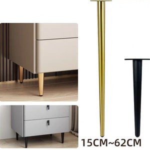 Modern metal Legs, Furniture Legs, IKEA Legs, sofa legs, table legs, cabinet legs, support foot, TV cabinet foot, raised foot pad