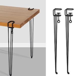 4PCS DIY F Clip Table Legs, Camping Table legs, High-quality metal furniture legs, Metal Legs Feet, coffee legs, Home Improvement