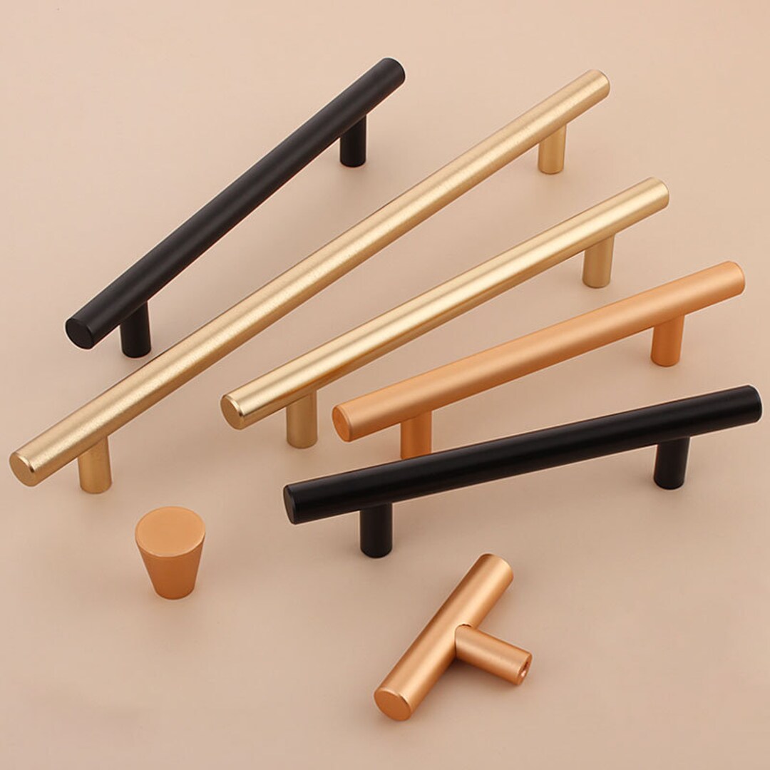 Modern Drawer Handle Knobs, Gold Handle Pull, Dresser Handle