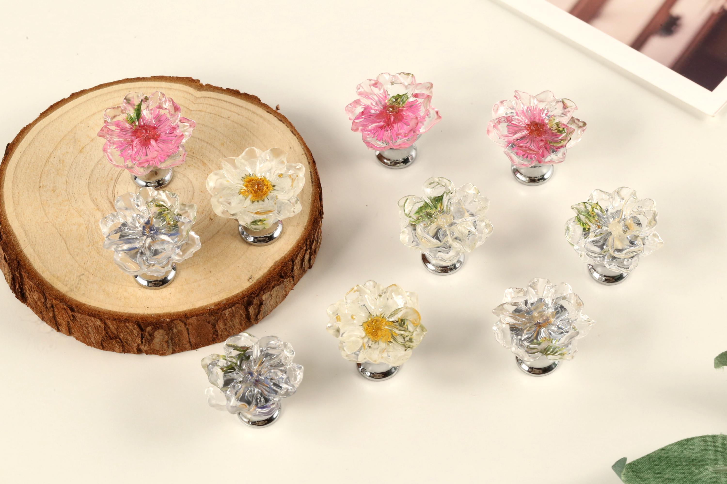 Gold Flower Knobs - Etsy