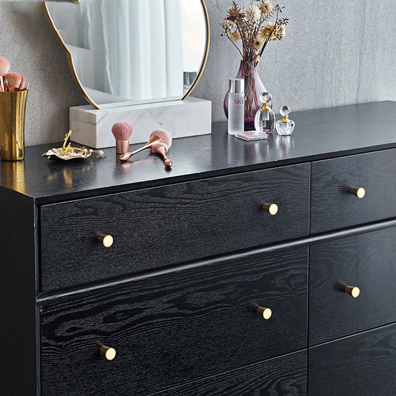 Solide Messing Schrank Knopf moderne Schublade ziehen | Etsy