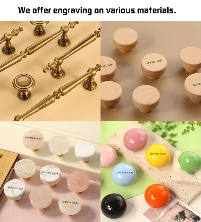 Jungle animals Cabinet knobs handles Antique brass safari animals drawer handle knobs pulls custom engraved dresser cupboard knobs pulls image 5